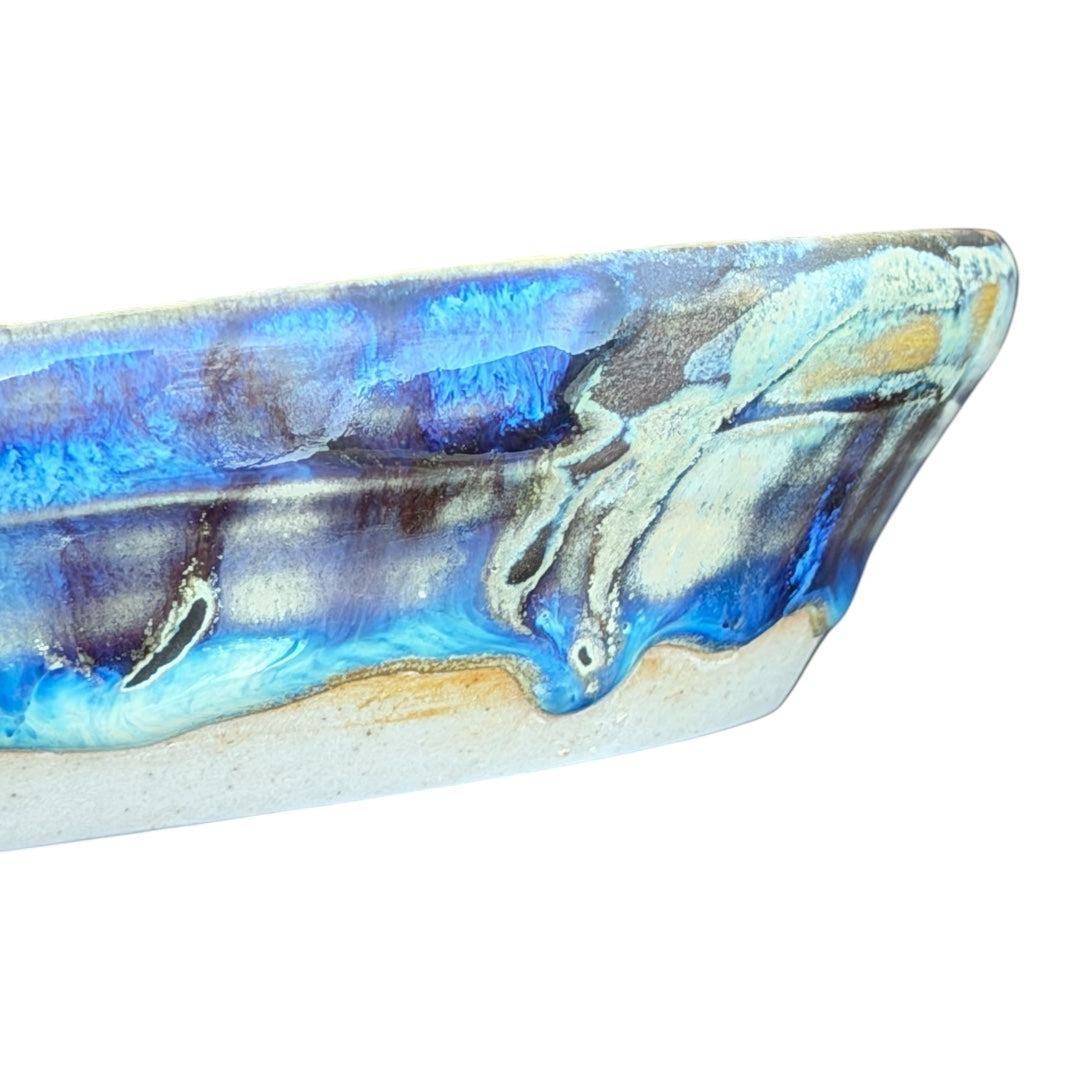 Blue Oil Drip