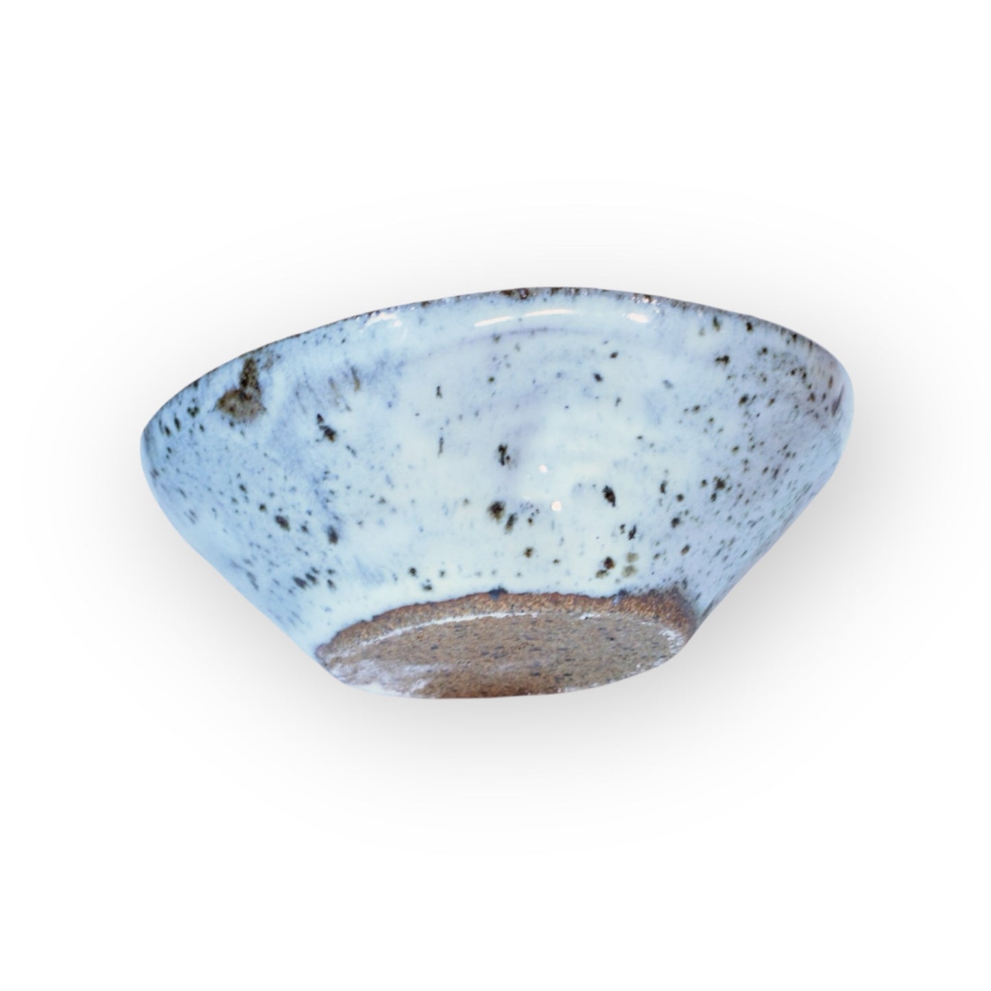 Snow Speckled Glazed Bowl