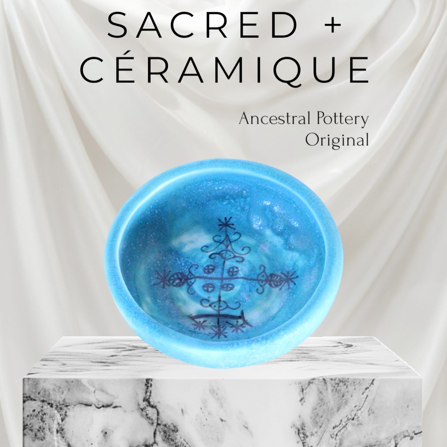 Bright Cobalt Ancestral Bowl