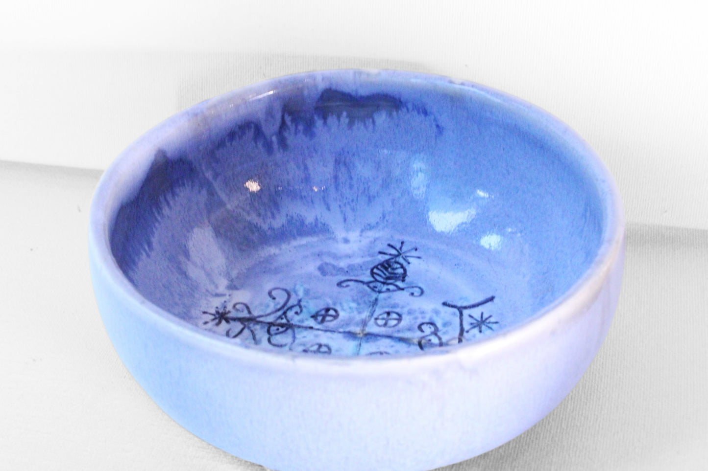 Mixed Marble Lavender Ancestral Bowl