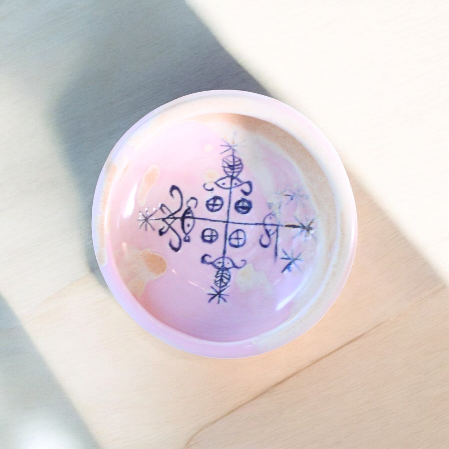 Light Pink & Oaky Ancestral Bowl
