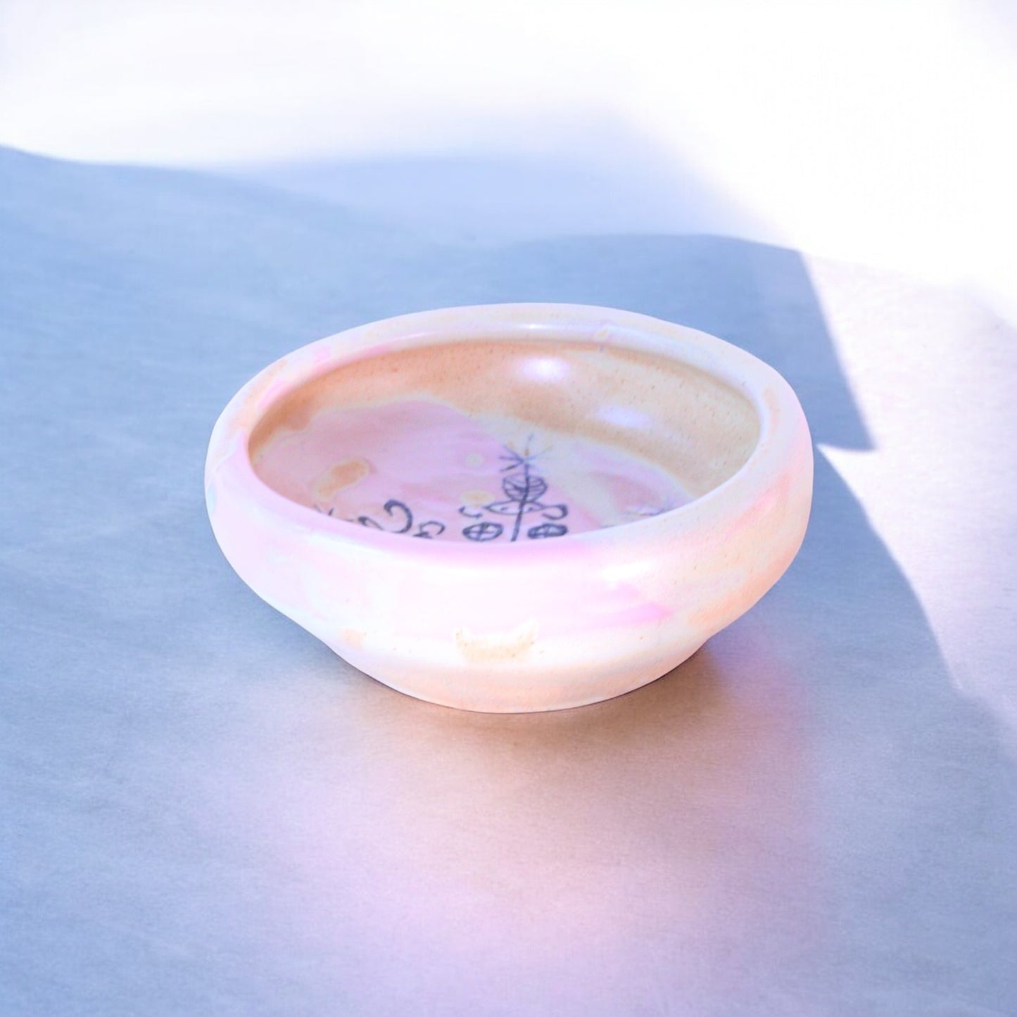 Light Pink & Oaky Ancestral Bowl