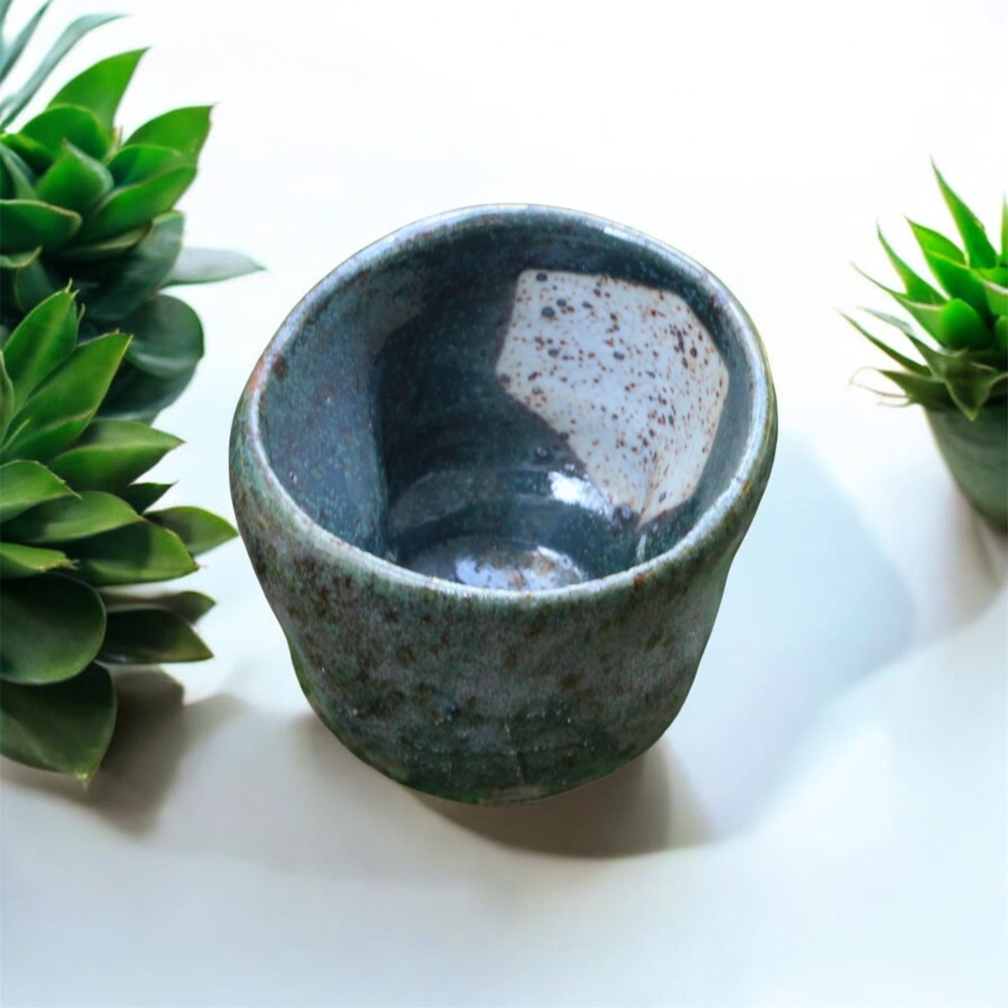 Multi- Colored Thumb Cup