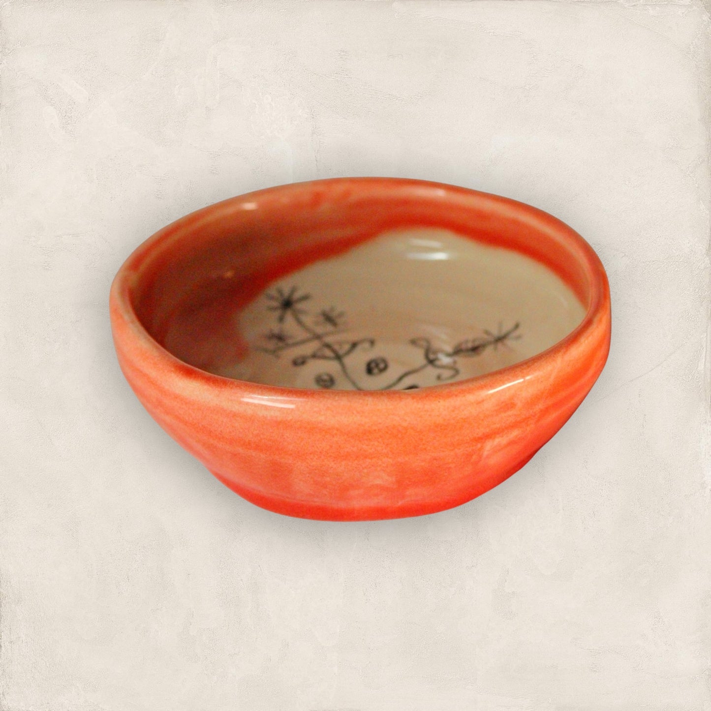 Bright Orange Ancestral Bowl