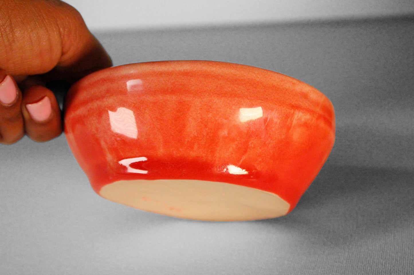 Bright Orange Ancestral Bowl