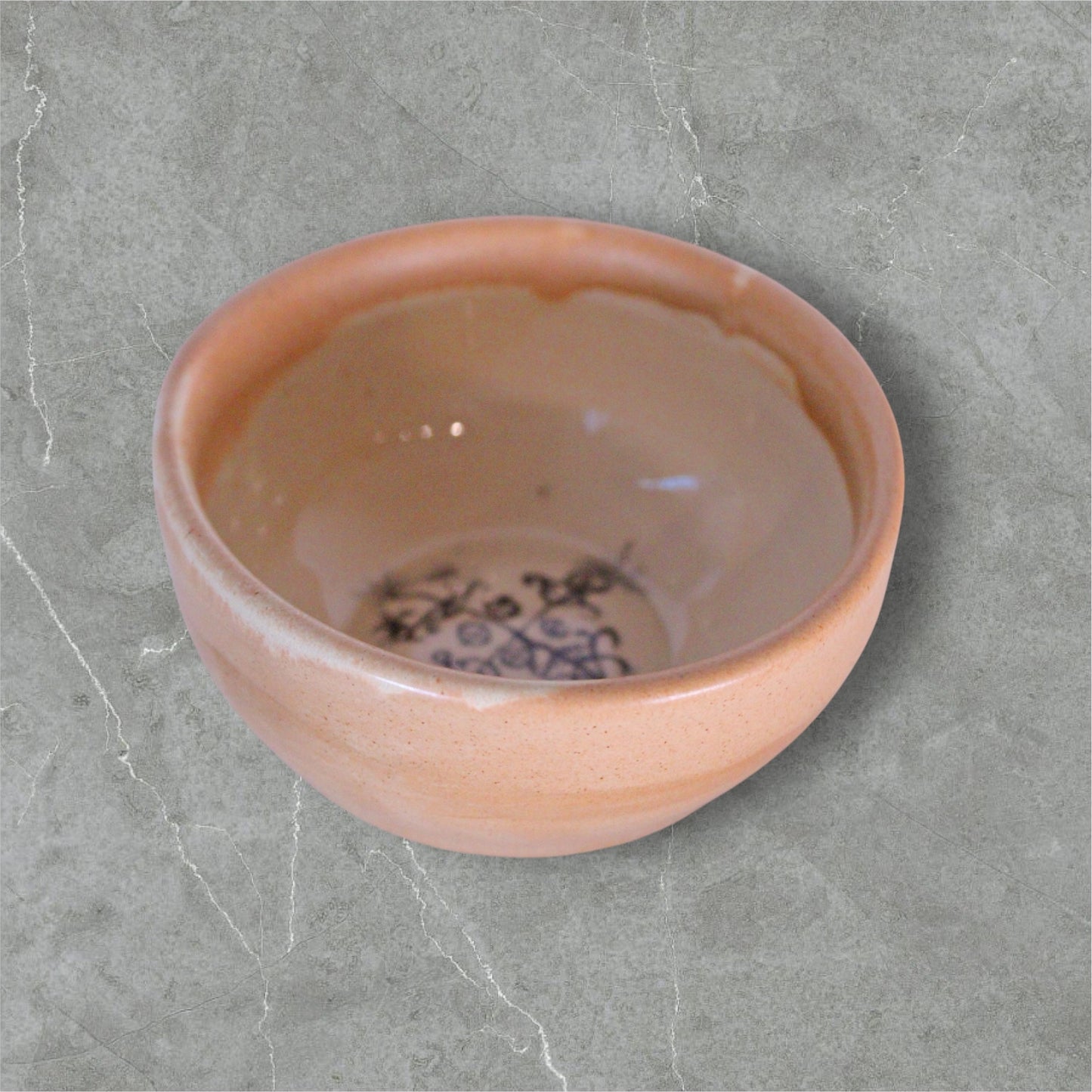 Earth Representation Clay Bowl