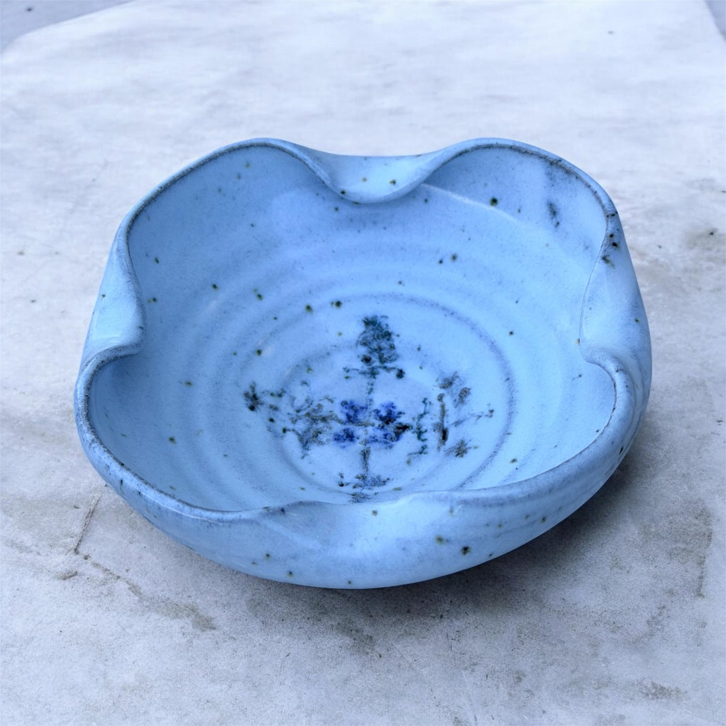 Snow Blue Ritual Bowl