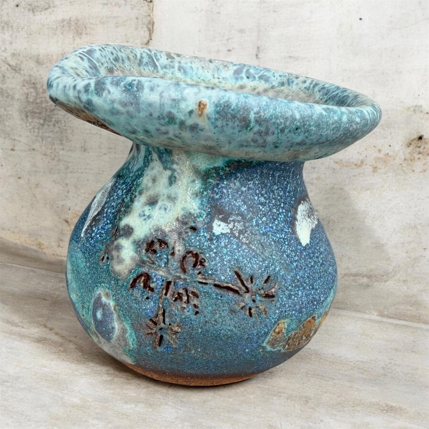 Unique Turquois Vase