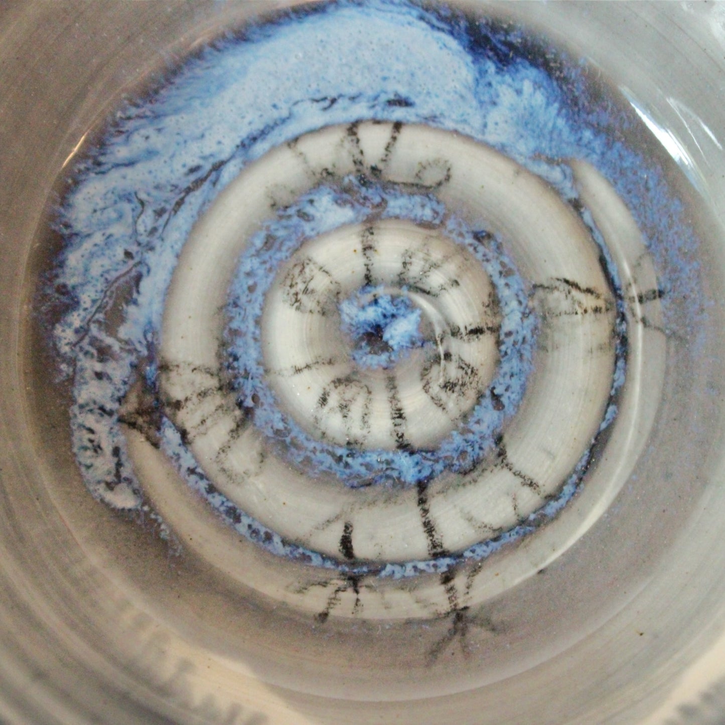 Blue Swirl Ancestral Bowl