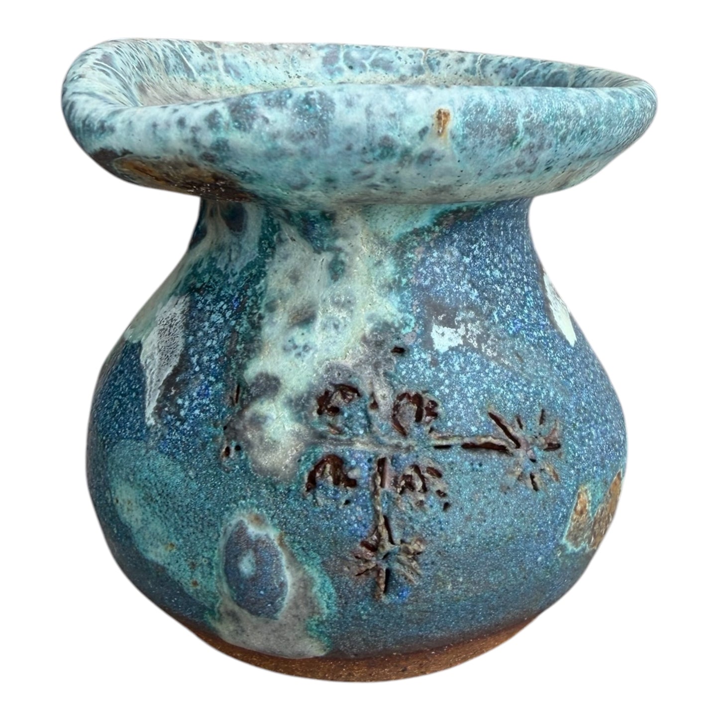 Unique Turquois Vase