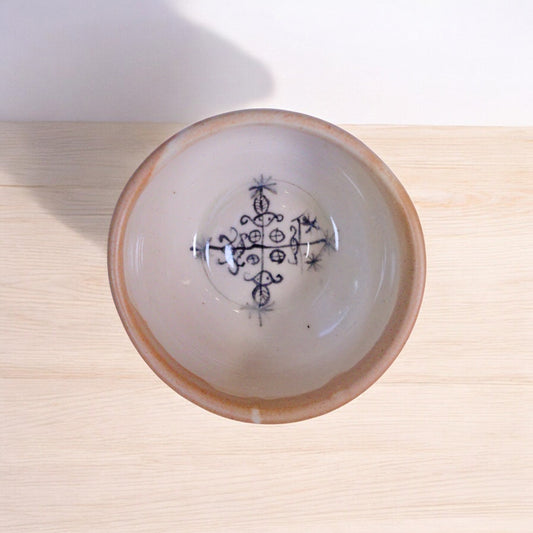 Earth Representation Clay Bowl