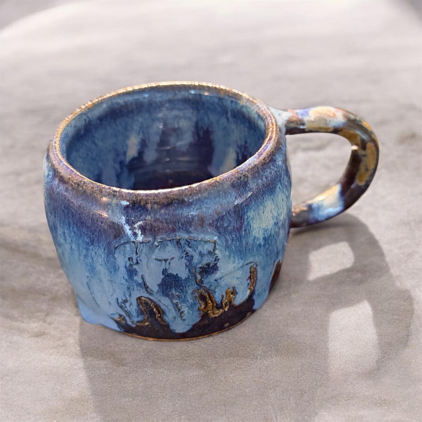 Lavender Blue Beauty Cup