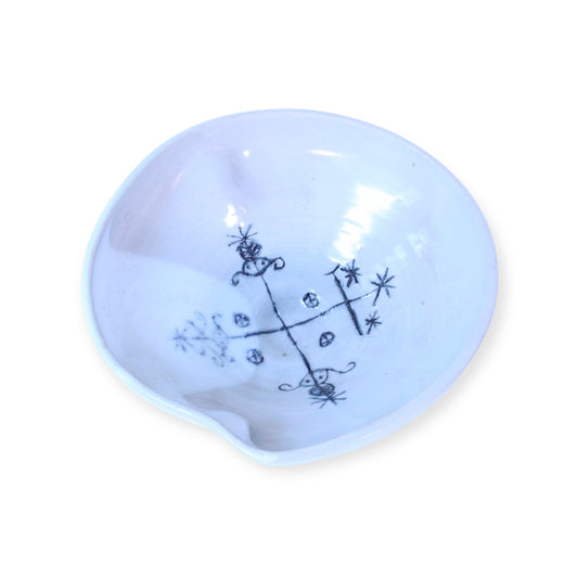Thumb Print Offering Bowl