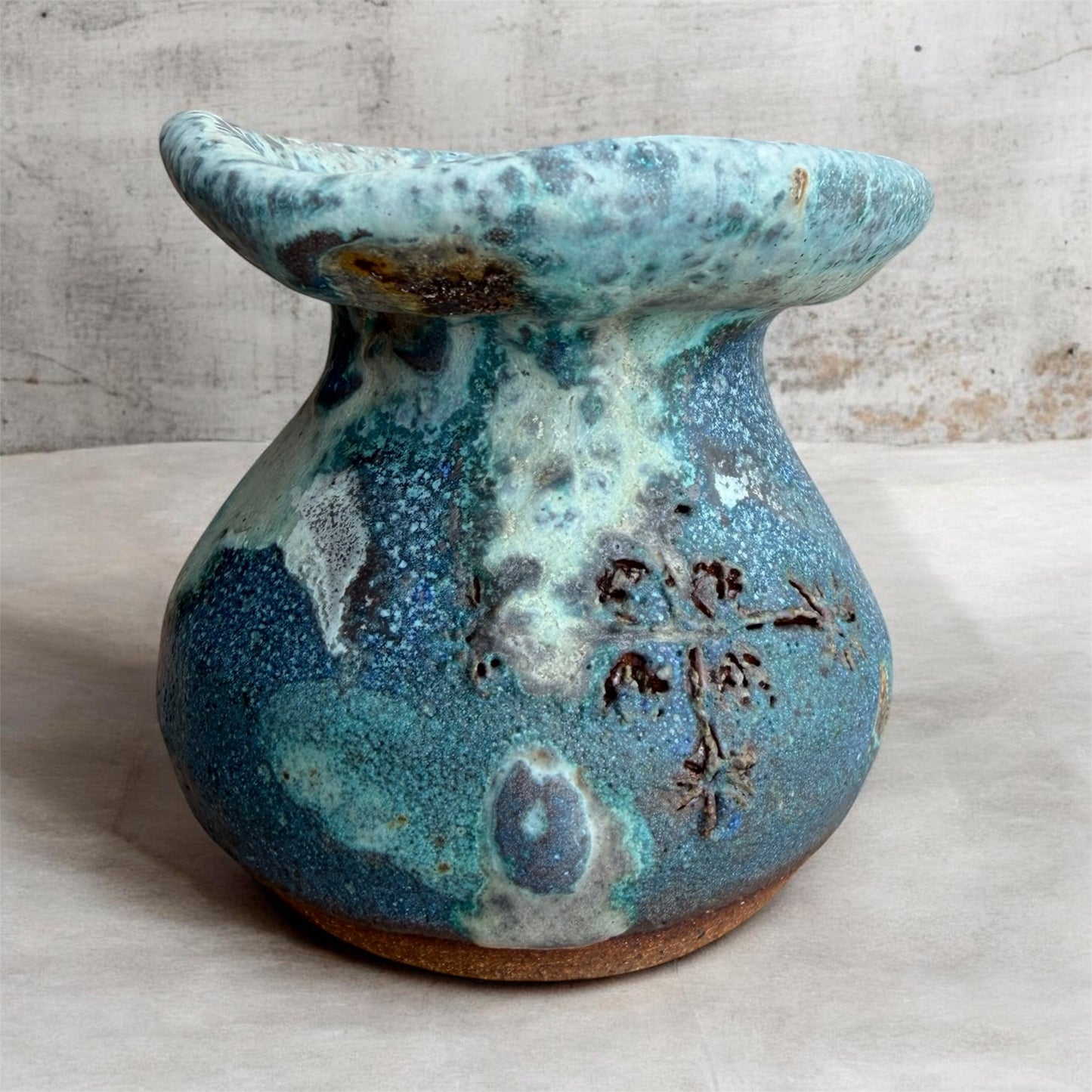 Unique Turquois Vase