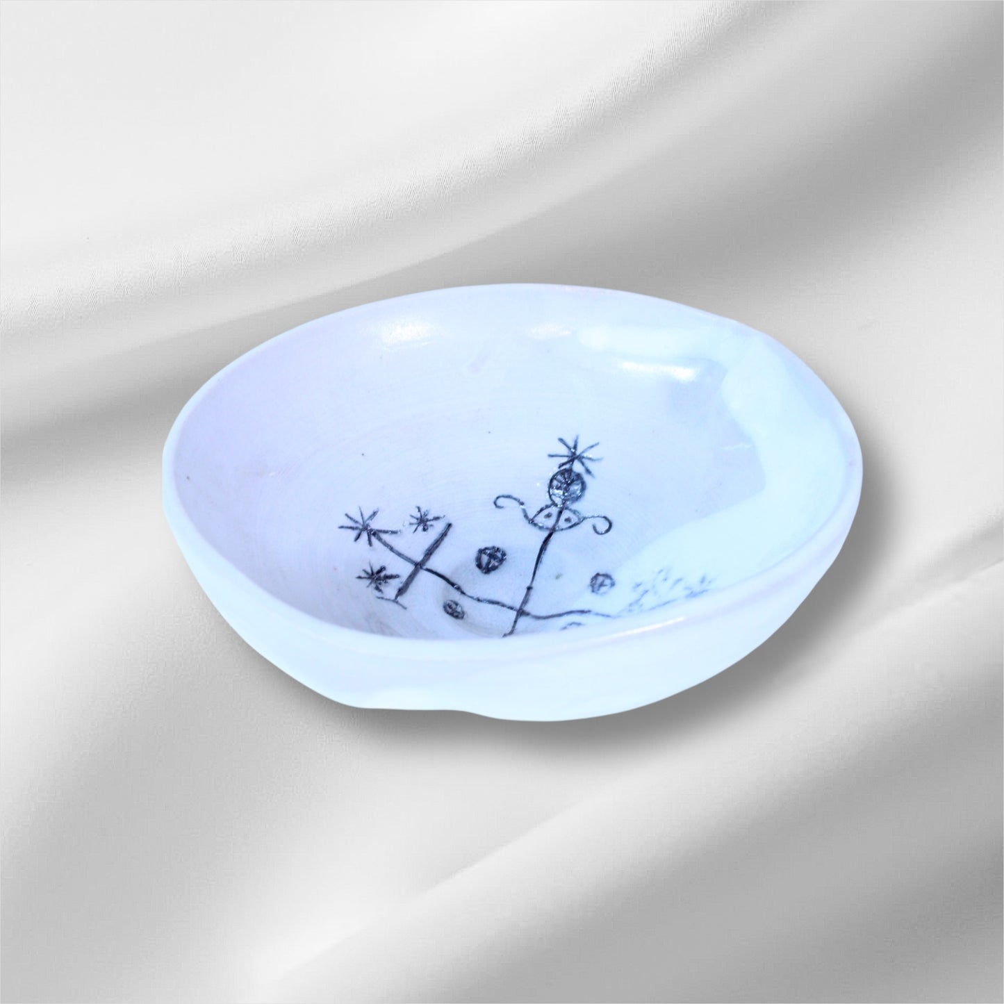 Thumb Print Offering Bowl