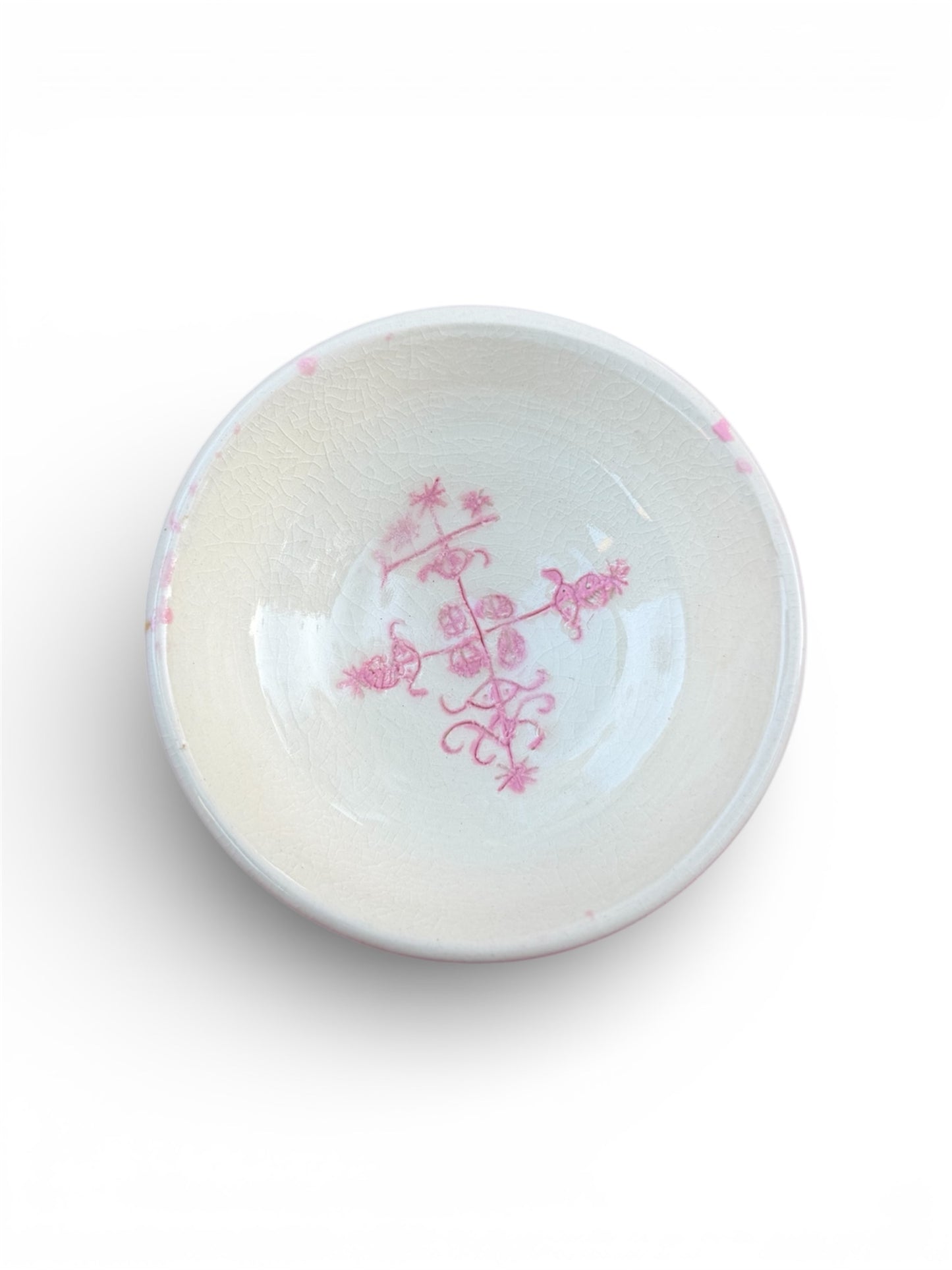 Pink and White Ancestor Bowl