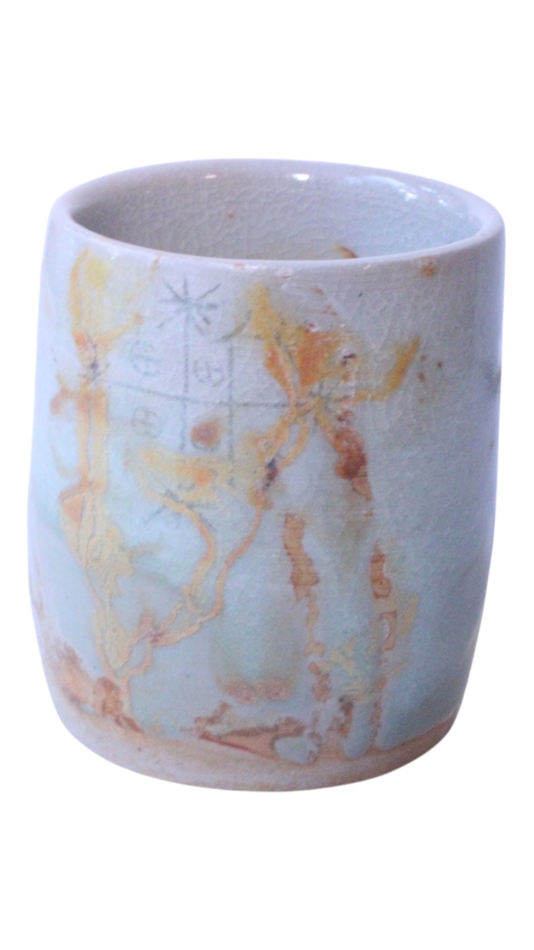 Beautiful Gold Glaze Pattern