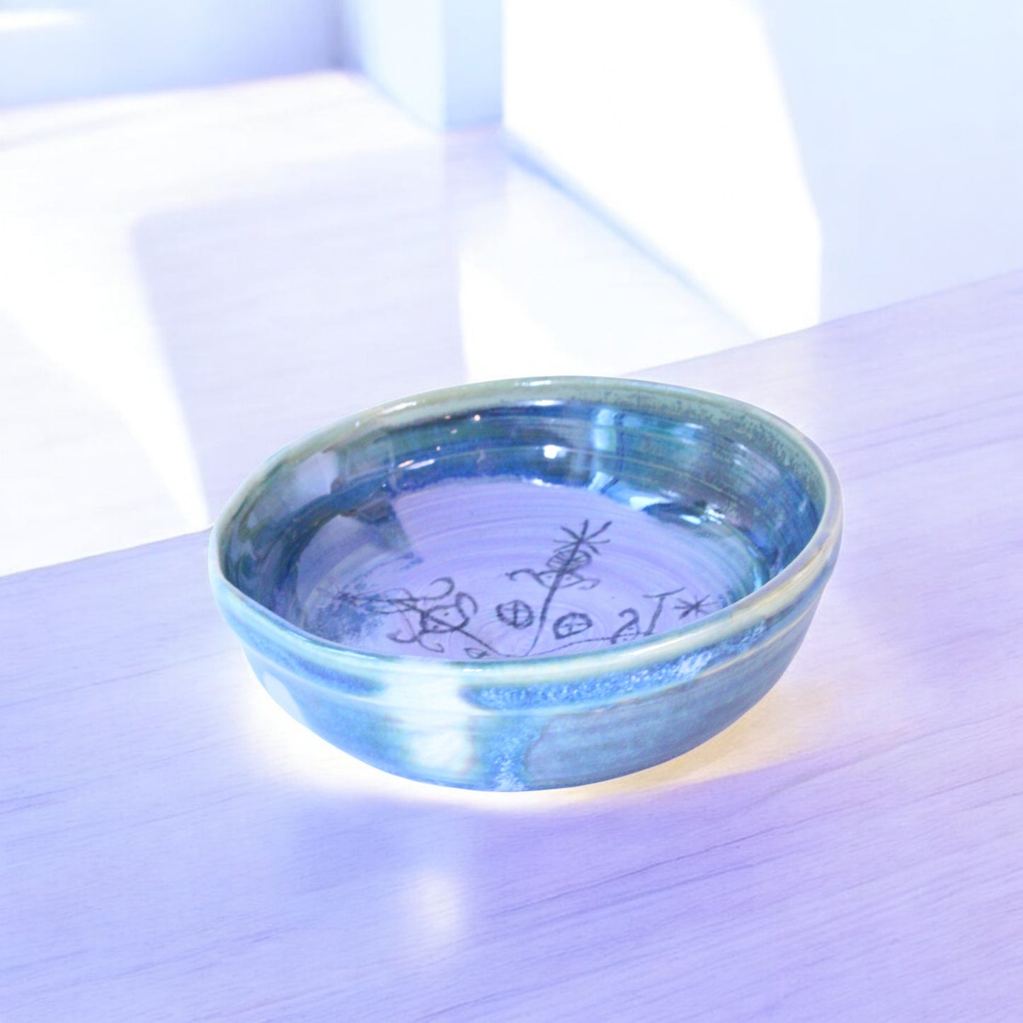 Lavender Mixed With Blue Ancestral bowl