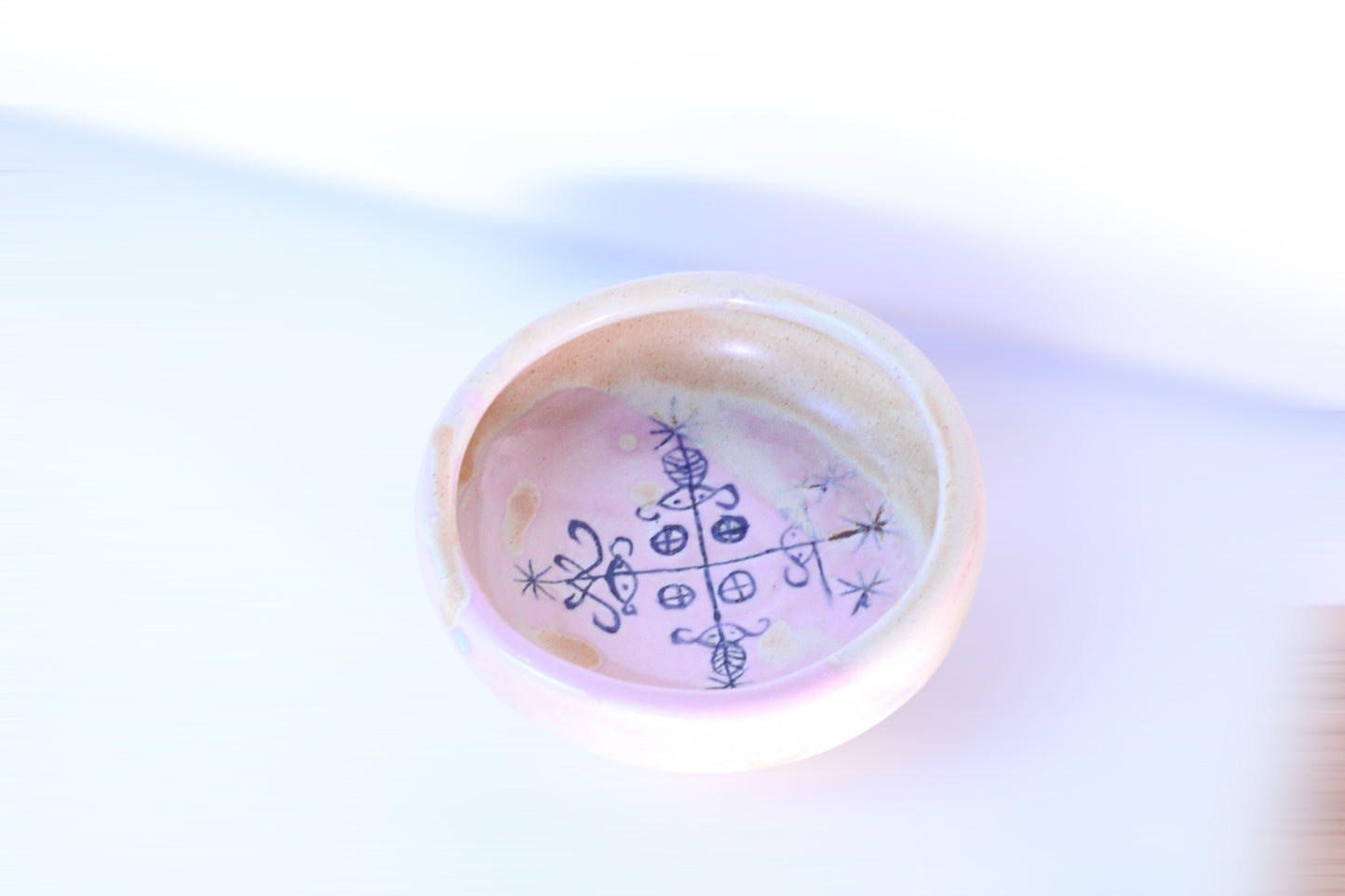 Light Pink & Oaky Ancestral Bowl