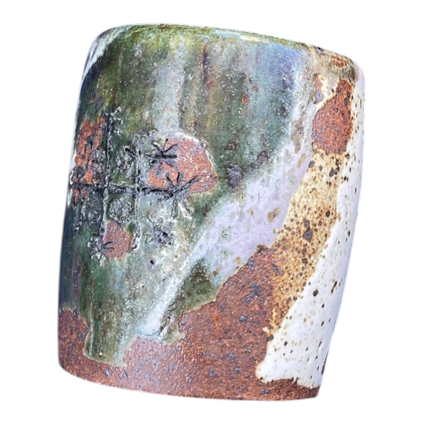 Unique Speckled Coffee Cup