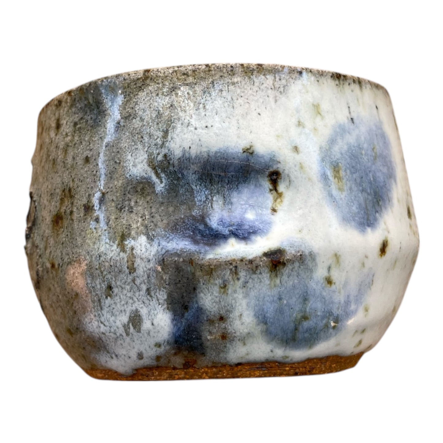 Blue and White Protection Cup