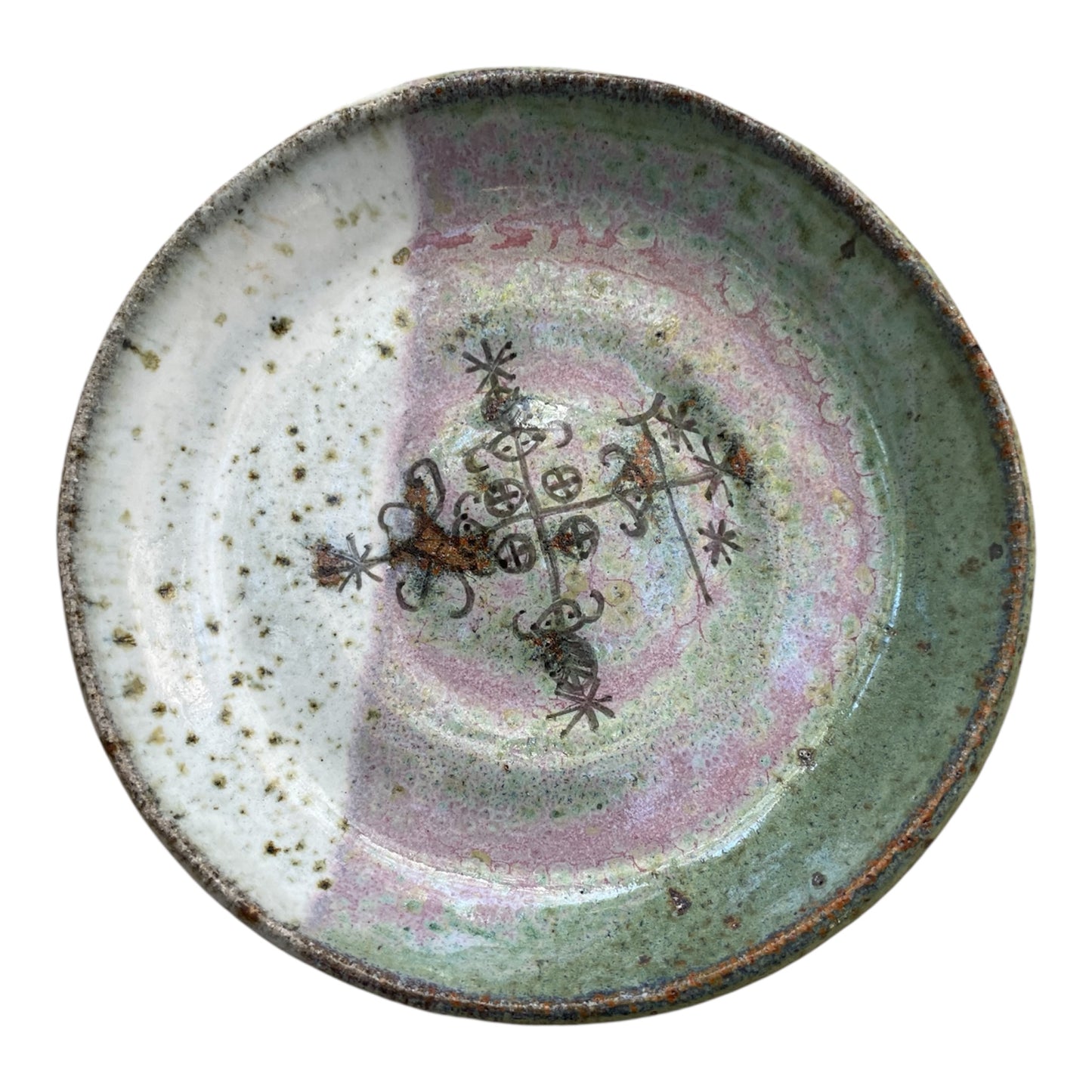 Beautiful Pink Mix Offering Bowl