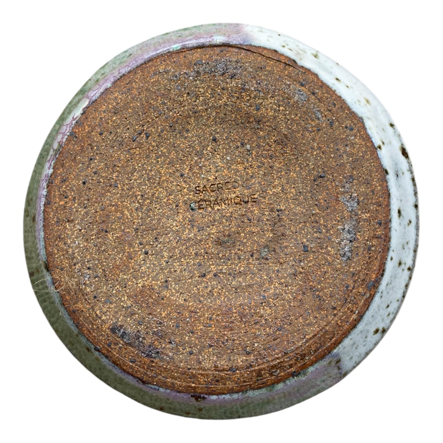 Beige Speckled Offering Dish