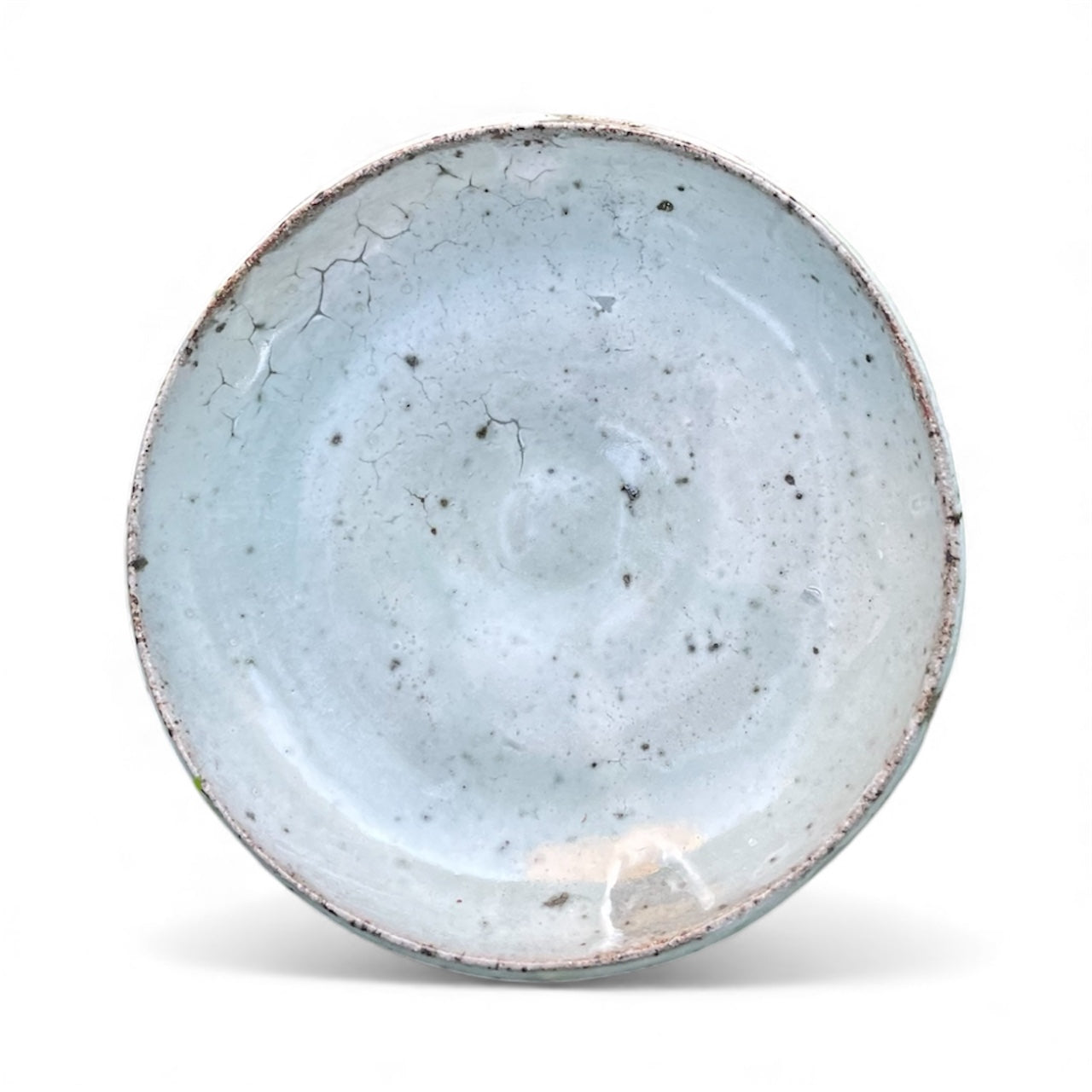 Speckled Off-White Sacred Bowl