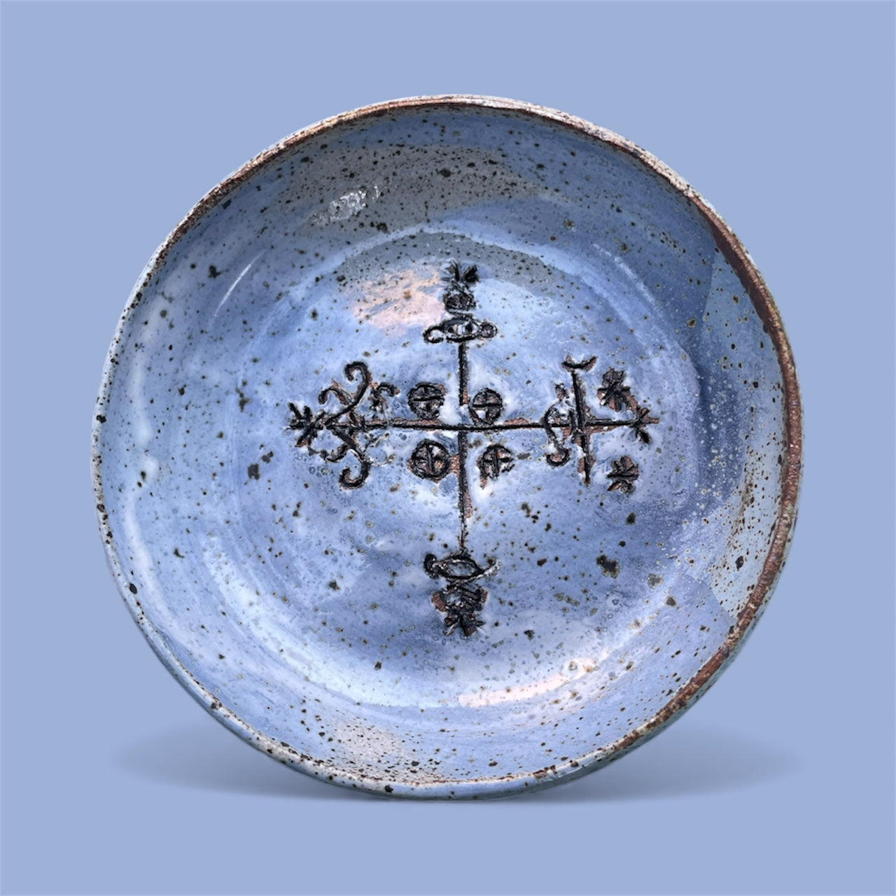 Beautiful Blue Ancestral Bowl