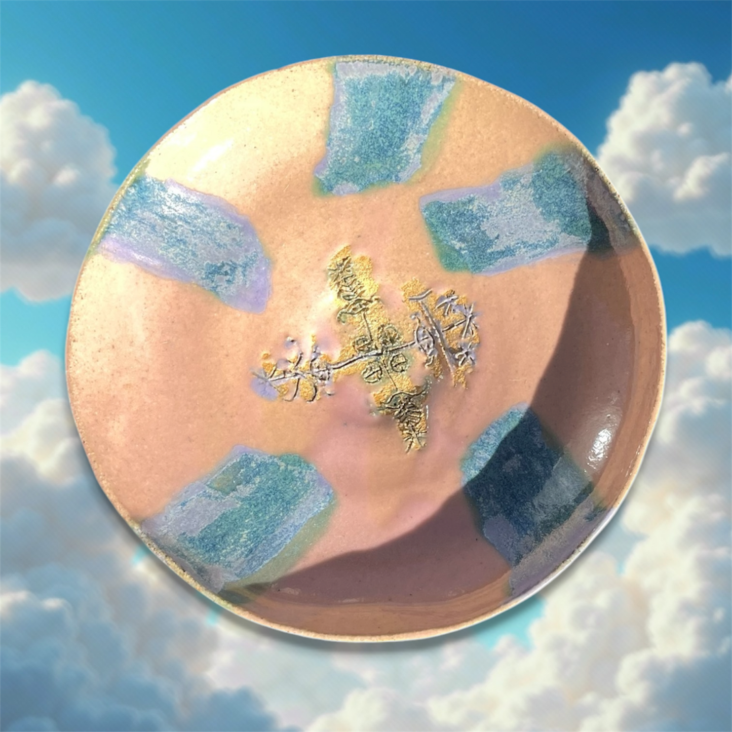 Electric Blue Ancestor Bowl